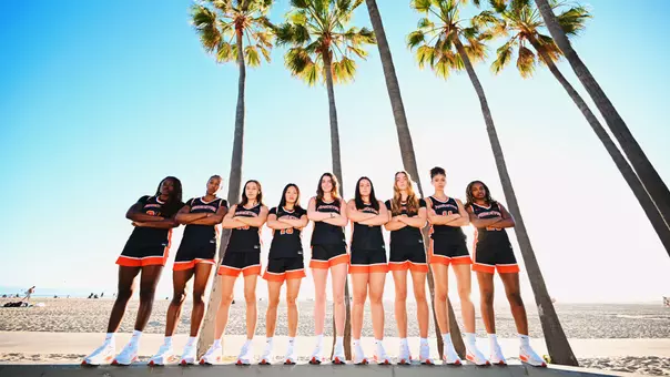 Princeton WBB at the beach