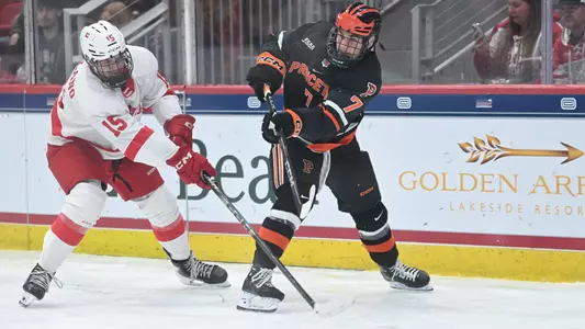Kai Daniells against Cornell in ECAC Semifinals