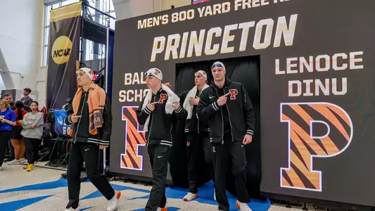 Arthur Balva, Mitchell Schott, Parker Lenoce and Patrick Dinu at NCAAs