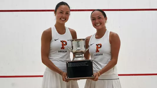 sisters alex sam jaffe us intercollegiate doubles trophy photo