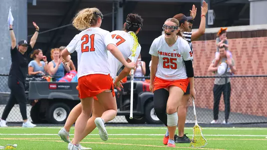 Merrill Watson Celebrates Her First Collegiate Goal