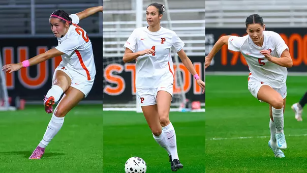 Summer Pierson, Caroline Kane, Drew Coomans action photos