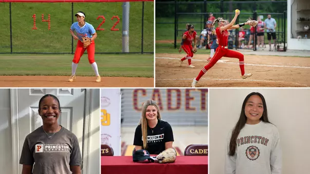 softball class of 2030 photo composite