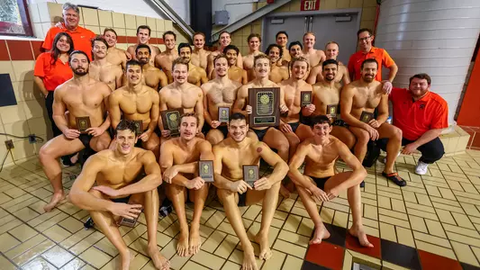 Men's Water Polo Celebrates 2024 CWPA Championship