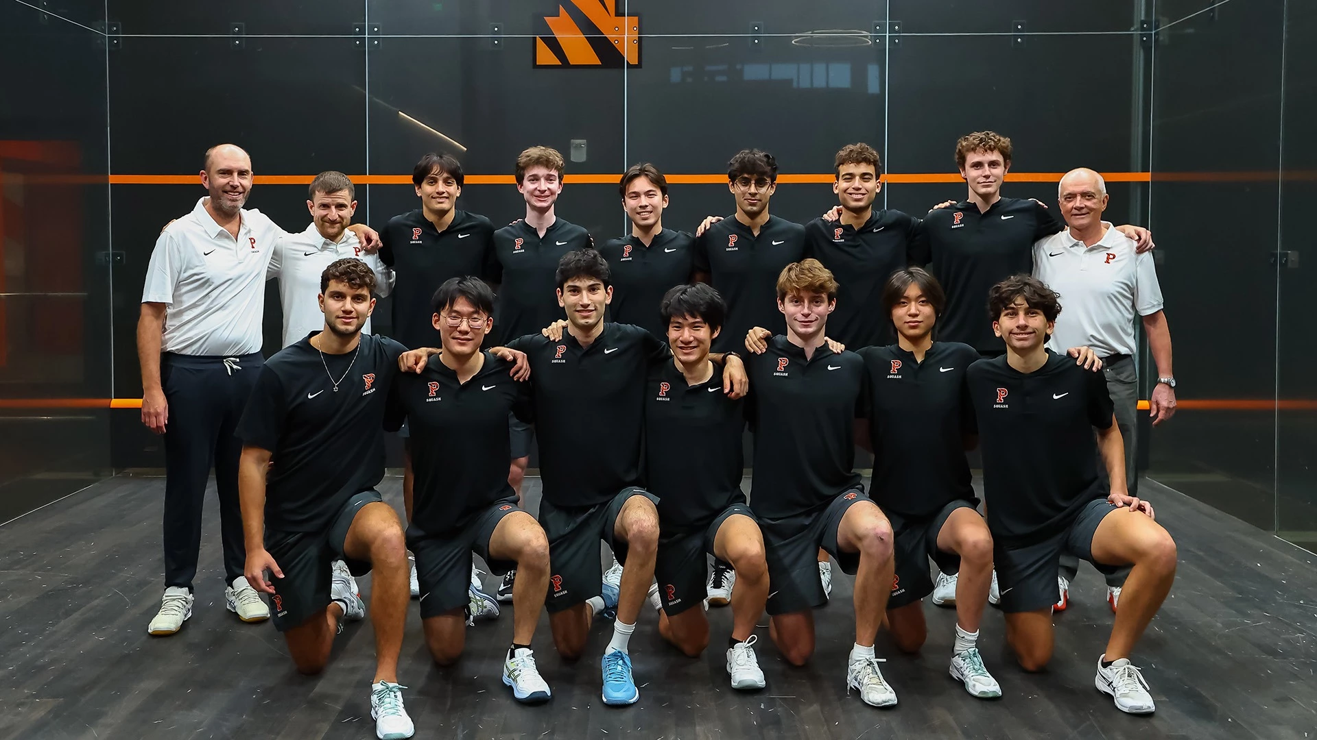 2026-27 men's squash team photo