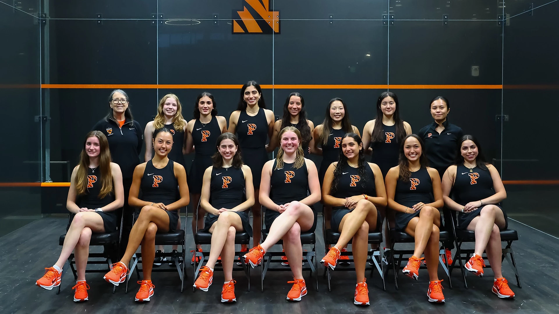 2026-27 women's squash team photo