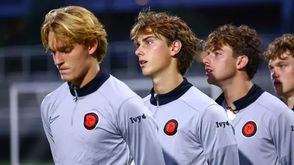 men's soccer pregame vs. Seton Hall