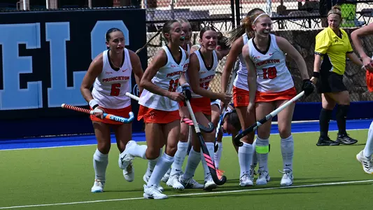 Princeton's first goal against ODU