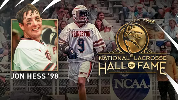Jon Hess Lacrosse Hall of Fame Graphic