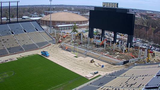 Ross-Ade Renovation Picture - South End Zone