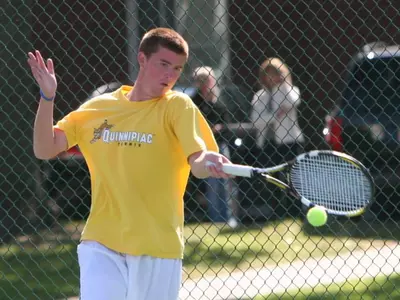 Men's Tennis Defeated By Stony Brook, 7-0 Image