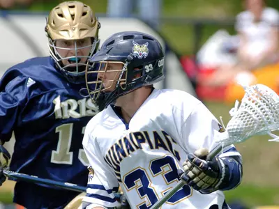 Top-Seeded Notre Dame Outlasts Men's Lacrosse, 10-6 Image