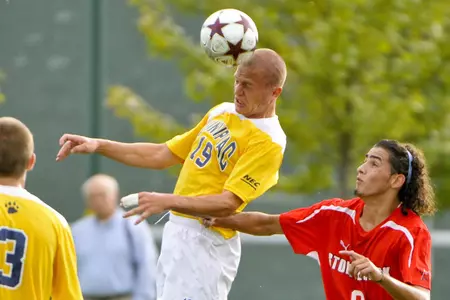 Men's Soccer Takes On Sacred Heart In Fairfield Sunday At 2:30 PM Image