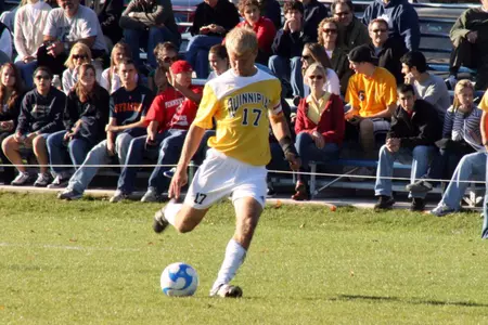 Men's Soccer Falls To Mount St. Mary's, 4-3, In Overtime Image