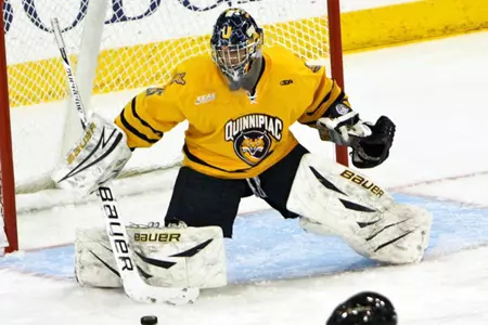 Dan Clarke Named ECAC Hockey Goalie Of The Week Image