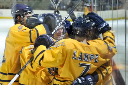 No. 8 Men's Ice Hockey Featured On NHL.com Image