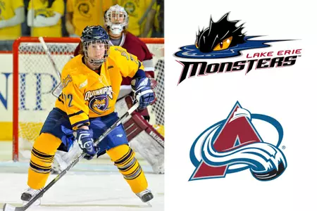 Men's Ice Hockey's David Marshall Signs With AHL's Lake Erie Monsters Image