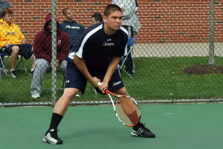 Men's Tennis Edged At UConn, 4-3 Image