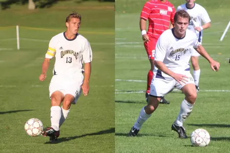 Pierre Soubrier And Tolle Staffanson Named To Men's Soccer All-NEC Second Team Image