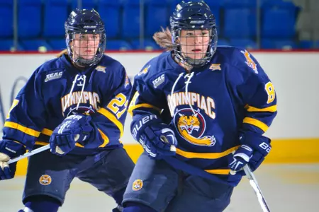 Babstock's Six Points Carry Women's Ice Hockey, 9-1, Over Sacred Heart Image