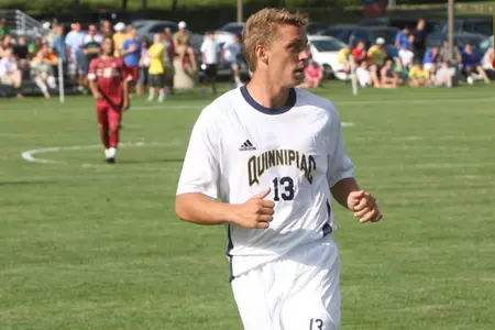 Soubrier's Overtime Goal Lifts Men's Soccer, 4-3, Over Central Connecticut Image