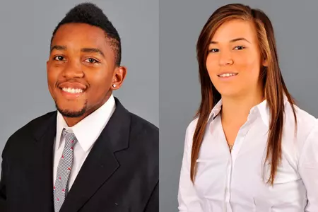 Kelly Babstock and James Johnson Named Quinnipiac November Athletes of the Month Image