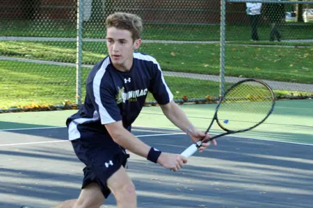 Men's Tennis Defeats Boston University, 5-2 Image