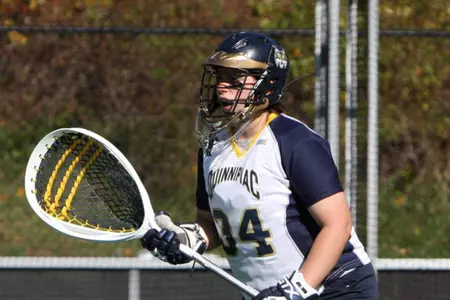Women's Lacrosse Advances To NEC Championship Game With 8-4 Win Over Monmouth Image