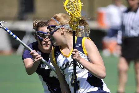Women's Lacrosse Holds Off Wagner, 15-11 Image