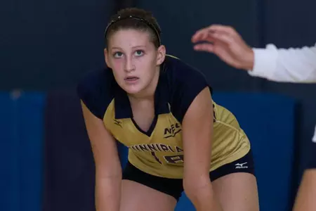 Volleyball Defeated By Rhode Island, 3-0 Image