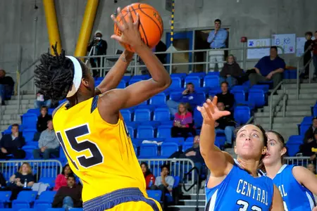 Women's Basketball Defeats Mount St. Mary's, 74-60 Image
