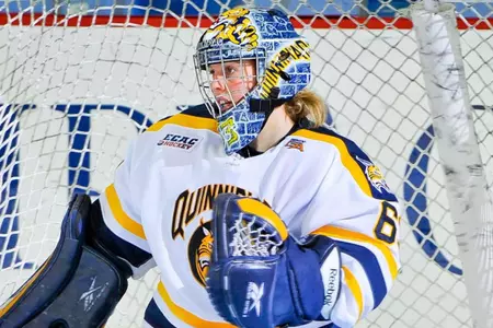 No.10 Women's Ice Hockey Defeated In Overtime, 3-2, Against Clarkson Image