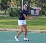 Women's Tennis Edged By UConn, 4-3 Image