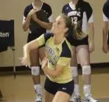 Women's Volleyball Falls To Robert Morris, 3-0 Image