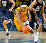 Johnson, Azotam Lead Bobcats; Men's Basketball Upends Yale, 68-62 Image