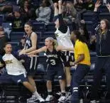 Martin's Two Points In Final Seconds Of Play Leads Women's Basketball To 64-62 Win Against Minnesota Image