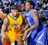 Jackson Drops 20; Men's Basketball Defeats Vermont, 62-58, In Defensive Showdown Image
