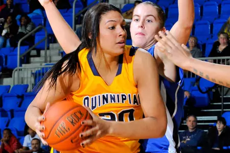 Women's Basketball Beats Fairleigh Dickinson, 75-56, On Senior Day Image