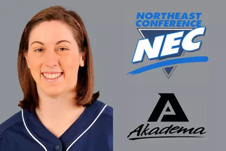 Softball's Jordan Paolucci Named Akadema/NEC Rookie of the Week Image