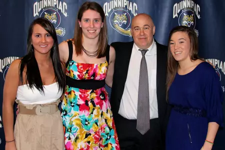 Quinnipiac Women's Ice Hockey's Kelly Babstock Named Rookie Of The Year & Most Valuable Player At Annual Banquet Image