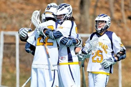 Wilbur's Last-Second Goal Propels Men's Lacrosse Past Bryant, 13-12, In First-Ever NEC Contest Image