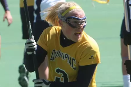 Women's Lacrosse Clinches NEC Playoff Berth With 11-8 Win Over Mount St. Mary's Image