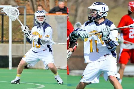 Kevin Benzing, Dylan Webster Earn NEC Weekly Honors Image