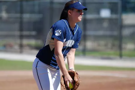 Softball Sweeps Monmouth In NEC Twinbill Image