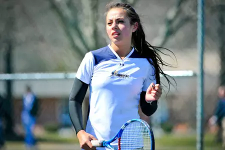 Women's Tennis Defeats NEC Rival Fairleigh Dickinson, 4-3 Image