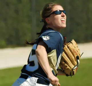 Softball Falls At Stony Brook, 2-0 And 4-3 Image