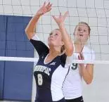 Women's Volleyball Defeated In NEC Opener, 3-1, By Central Connecticut State Image
