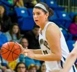 Women's Basketball Tops BIG EAST Foe St. John's, 75-72; Barron Drops 19, Guastella Nabs Double-Double Image