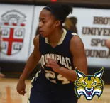 Women's Basketball Tops Holy Cross, 61-49; Tricia Fabbri Picks Up 250th Career Win Image