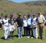 Baseball Honors Katie Vashon; Drops Twinbill To NEC Foe Bryant Image